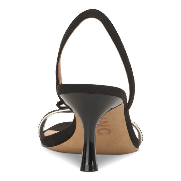 Inc Womens Round Toe Stiletto Slip on Dress Slingback Sandals - Picture 3 of 4